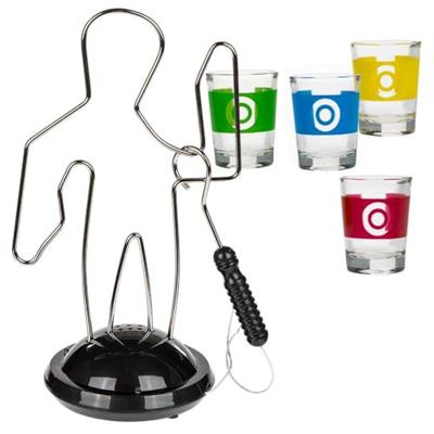 Spiraal drankspel met shotglaasjes - thumbnail