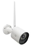 Motorola FOCUS 72 Outdoor bewakingscamera met wandmontage, zoom, infrarood nachtzichtfunctie en een bewegingsmelder, LAN, WLAN en app ondersteuning, wit - thumbnail