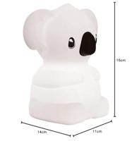 Nachtlampje Koala - Kidynight - KIDYWOLF wit - thumbnail