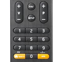 Hama Universele TV-Afstandsbediening voor 4 Apparaten met App-Toets Zwart - thumbnail