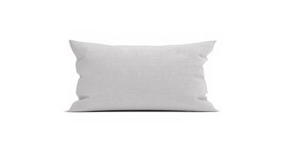 Zo Home Lino Kussensloop Linnen Look dove grey