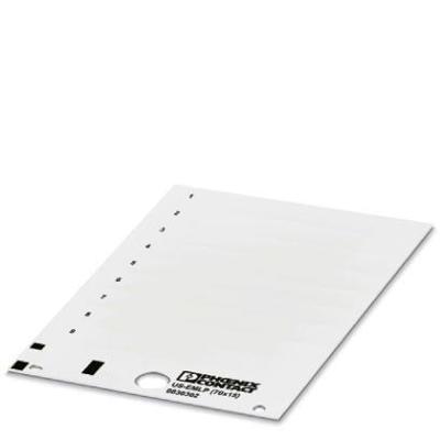 Phoenix Contact 0830302 US-EMLP (70X15) Apparaatmarkering Montagemethode: Plakken Markeringsvlak: 70 x 15 mm Wit Aantal markeringen: 80 10 katernen Phoenix Contact 0830302 US-EMLP (70X15) Apparaatmarkering Montagemethode: Plakken Markeringsvlak: 70 x 15 mm Wit Aantal markeringen: 80 10 katernen