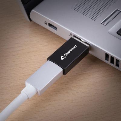 Sharkoon officepal usb-c adapters (zwart)