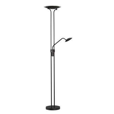 Fischer & Honsel Vloerlamp met leeslampTallri dimbaar - 40489