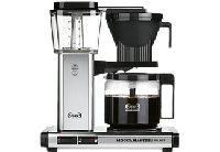 Moccamaster KBG SELECT Koffiefilter apparaat Zilver - thumbnail