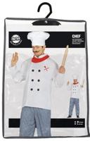 Kostuum Chef kok man - thumbnail