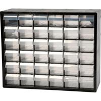 Raaco Classic kunststof ladekast 36 laden zwart - 126595 - 126595 - thumbnail
