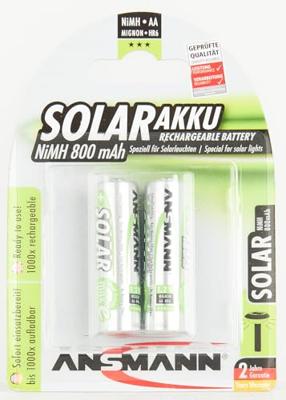 Ansmann HR06 Solar maxE Oplaadbare AA batterij (penlite) NiMH 800 mAh 1.2 V 2 stuk(s)