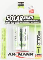 Ansmann HR06 Solar maxE Oplaadbare AA batterij (penlite) NiMH 800 mAh 1.2 V 2 stuk(s) - thumbnail