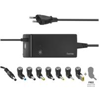 Hama UNIVERSELE NOTEBOOK-NETADAPTER, 12-22V/90W Voeding Zwart - thumbnail