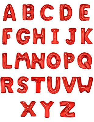 Folieballon Rood Letter &apos;E&apos; groot