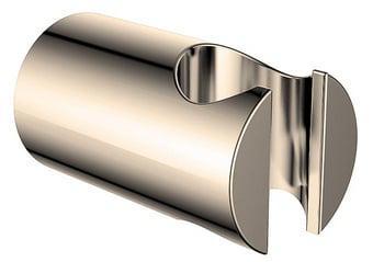 Luxe vaste handdouchehouder messing geborsteld staal Luxe vaste handdouchehouder messing geborsteld staal