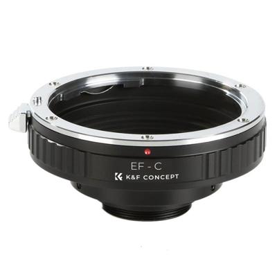 K&F Concept lensadapter Canon EOS (EF/EF-S) naar C-Mount voor cine en CCTV camera's