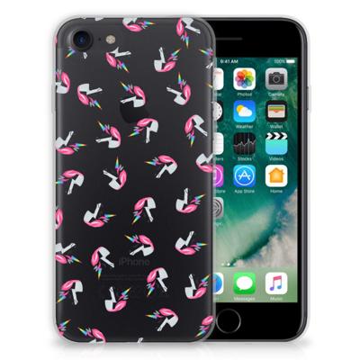 TPU bumper voor iPhone SE 2022 | SE 2020 | 8 | 7 Unicorns TPU bumper voor iPhone SE 2022 | SE 2020 | 8 | 7 Unicorns