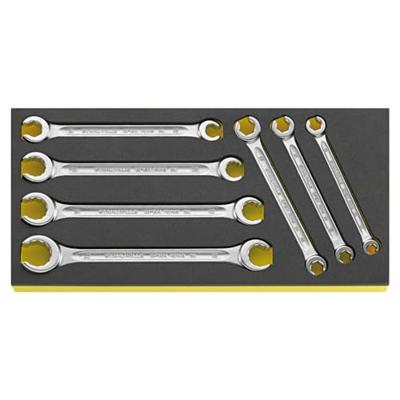 Stahlwille 96838758 TCS 24/7, 8X10-19X22 MM Dubbele ringsleutelset Sleutelbreedte (metrisch) 8 - 22 mm