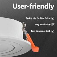 VidaXL Spotje 12 pcs wit 9 x 9 x 2 cm aluminium - thumbnail