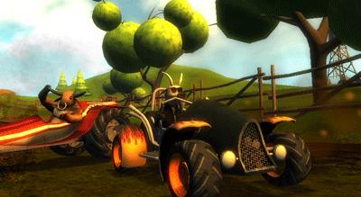 Calvin Tuckers Farm Animal Racing