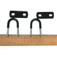 VWP voordrager low rider alu zwart - thumbnail