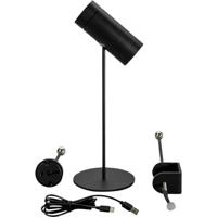 Konstsmide 7844-750 Multi LED-accutafellamp Zwart - thumbnail