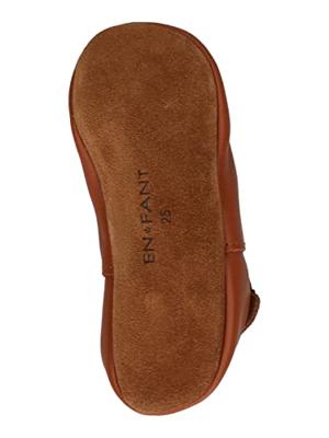 En Fant babyslofjes Star Leather Brown-19