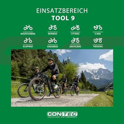 CONTEC multifunktionswerkzeug "tool 9" ct multifunction tool 9 9 functions CONTEC multifunktionswerkzeug "tool 9" ct multifunction tool 9 9 functions