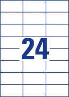 Etiket avery 3474 70x37mm wit 2400st | 5 stuks - thumbnail
