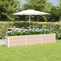 Plantenbak Ivoor 240 x 40 x 45 cm Staal - thumbnail