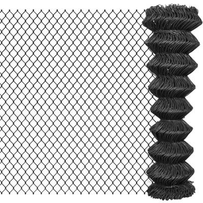 Gaashek 25x1,5 m staal grijs