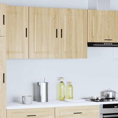 Keukenbovenkast Porto bewerkt hout sonoma eikenkleurig