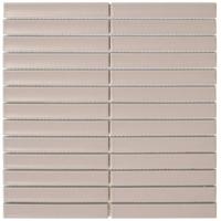 Mozaïek Sevilla Kit-Kat 29.6x29.9 cm Geglazuurd Porselein, Mat Vintage Pink The Mosaic Factory - thumbnail