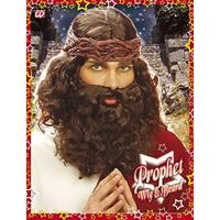 Profeet pruik, baard en snor - thumbnail