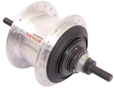 Shimano versnellingsnaaf nexus 7 sg-c3001 schijfrem 36 gaats zilver