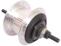 Shimano versnellingsnaaf nexus 7 sg-c3001 schijfrem 36 gaats zilver - thumbnail