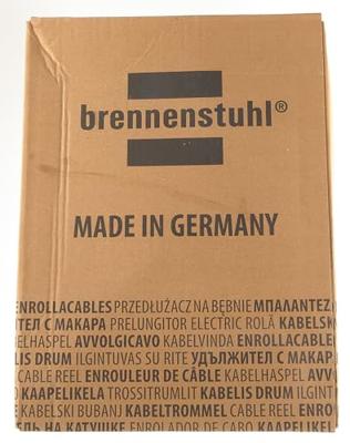 Brennenstuhl Kabelhaspel 25 mtr | IP44 | 3G1.5 | Rubber | Kort buitengebruik | 1198520 - 1198520 - thumbnail