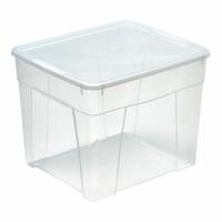 Emmercontainer Mondex space box 4 h 34,5l Transparant Polypropyleen 34,5 L 42 x 35 x 33 cm - thumbnail