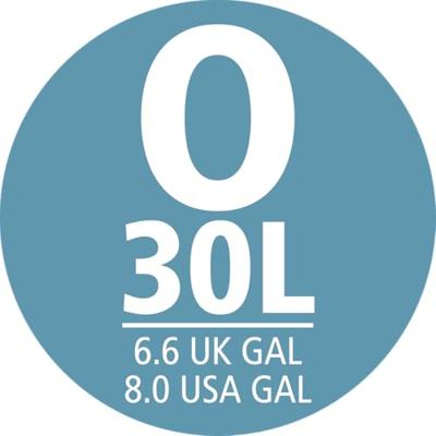 PerfectFit afvalzak met trekbandsluiting code O, 30 liter, 20 stuks/rol - Brabantia - thumbnail