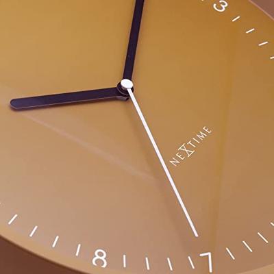 Wandklok 30 cm - Geruisloos - Aluminium - "Berlijn"