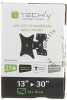 Techly ICA-LCD 201BK 30 Zwart flat panel muur steun - thumbnail