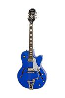 Epiphone Emperor Swingster Delta Blue Metallic semi-akoestische gitaar - thumbnail