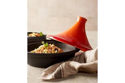 Cosy & Trendy Tajine Inductie - Zwart/Oranje - ø 25 cm