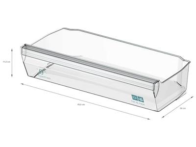 Siemens KU21RADE0 Onderbouw koelkast zonder vriezer