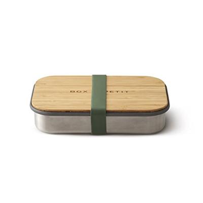 Black+Blum Sandwich Box - 223x150x52mm - Olijf Black+Blum Sandwich Box - 223x150x52mm - Olijf