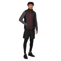 Ragetta RG894 Navigate Hybrid Bodywarmer - Black/Lime - M - thumbnail