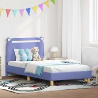 Bedframe voor kinderen met hoofdbord Jeans Blauw 80 x 200 cm - thumbnail