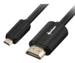 Sharkoon HDMI > micro-HDMI 2.0 kabel Sharkoon HDMI > micro-HDMI 2.0 kabel