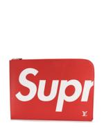 Louis Vuitton x Supreme pre-owned Jules GM clutch - Red - thumbnail