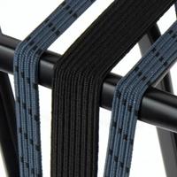 Qibbel Widek triobinder eye met haak 24+2x12mm zwart/blauwgrijs - thumbnail