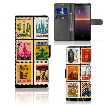 Sony Xperia 10 II | Flip Cover | Postzegels