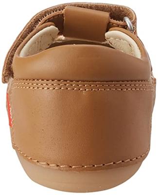 Leren baby sandalen Sushy Originel Softers KICKERS® karamel