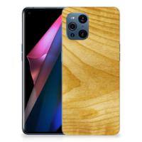 OPPO Find X3 | X3 Pro | Bumper Hoesje | Licht Hout - thumbnail